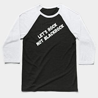 Let's Rock - White Baseball T-Shirt